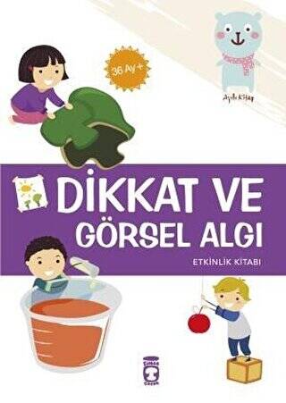 Dikkat ve Görsel Algı - Etkinlik Kitabı 36 Ay + - 1