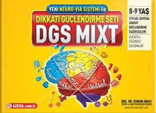 Dikkati Güçlendirme Seti Mixt 8-9 Yaş - 1