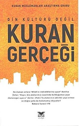 Din Kültürü Değil Kuran Gerçeği - 1