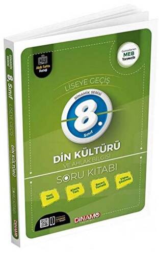 8. Sınıf Din Kültürü ve Ahlak Bilgisi Soru Kitabı Video Çözümlü - 1