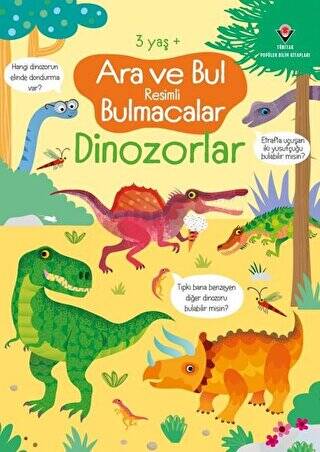 Dinozorlar - Ara ve Bul Resimli Bulmacalar - 1