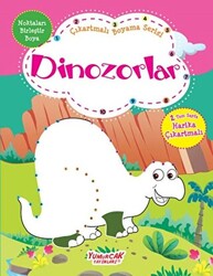 Dinozorlar - Çıkartmalı Boyama Serisi - 1