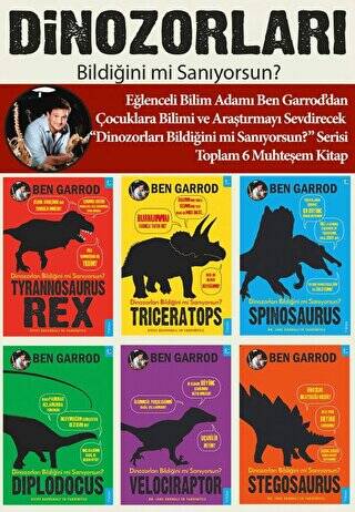 Dinozorları Bildiğini mi Sanıyorsun? 6 Kitap Set - 1