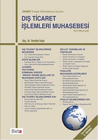 Dış Ticaret İşlemleri Muhasebesi - 1