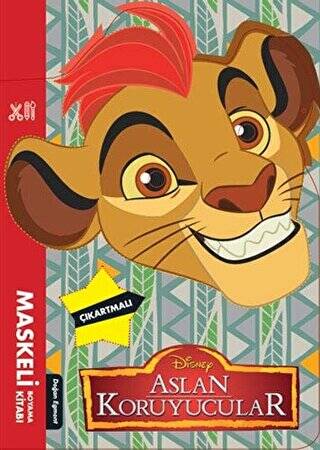 Disney Aslan Koruyucular - Maskeli Boyama Kitabı - 1