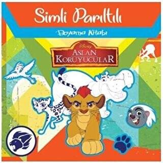 Disney Aslan Koruyucuları Simli Parıltılı Boyama Kitabı - 1