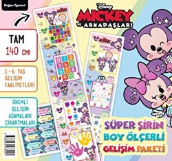 Disney Mickey Ve Arkadaşları Süper Şirin Boy Ölçerli Gelişim Paketi - 1