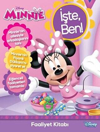 Disney Minnie İşte Ben - Faaliyet Kitabı - 1