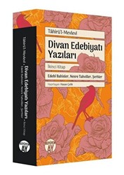 Divan Edebiyatı Yazıları - İkinci Kitap - 1