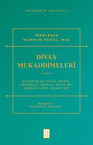 Divan Mukaddimeleri - 1