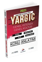 Yargıç Hakimlik Genel Yetenek Genel Kültür Konu Anlatımı - 1