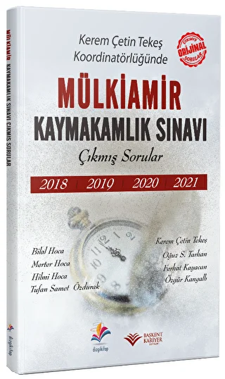 Dizgi Kitap Mülkiamir Kaymakamlık Sınavı Çıkmış Sorular - 1