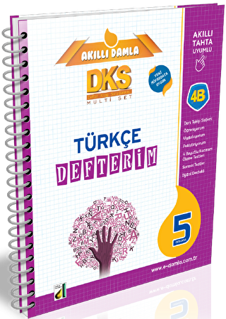 DKS 4B Türkçe Defterim - 5. Sınıf - 1