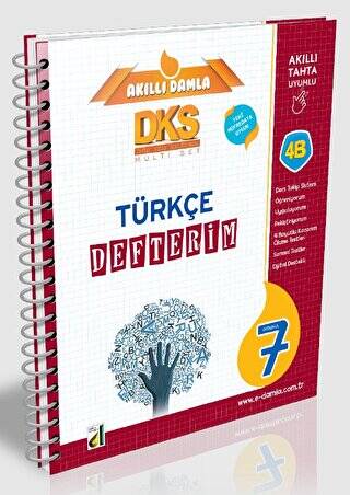 Dks 4B Türkçe Defterim - 7. Sınıf - 1