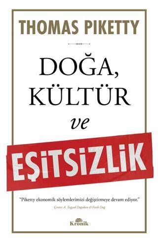 Doğa, Kültür ve Eşitsizlik - 1