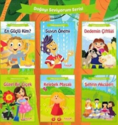 Doğayı Seviyorum Dizisi Seti 6 Kitap Takım - 1