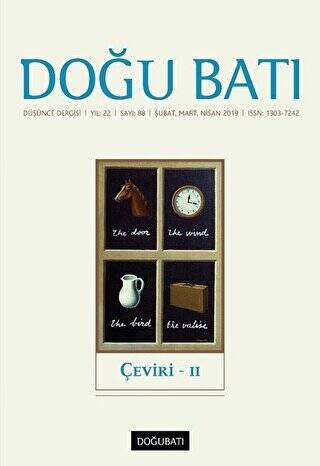 Doğu Batı Düşünce Dergisi Yıl: 22 Sayı: 88 - Çeviri - 2 - 1