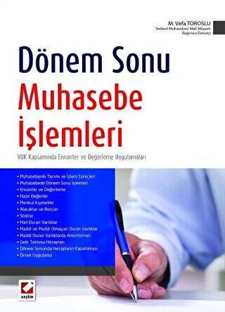 Dönem Sonu Muhasebe İşlemleri - 1