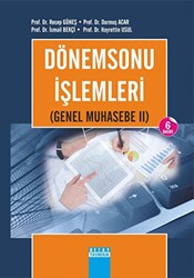 Dönemsonu İşlemleri - 1