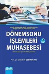 Dönemsonu İşlemleri Muhasebesi - 1