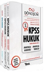 Dönüşüm KPSS Hukuk Seti 3 Kitap Takım - 1