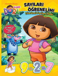 Dora Sayıları Öğrenelim Çıkartmalı Faaliyet Kitabı - 1