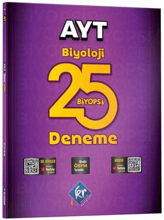 Dr. Biyoloji & Biosem AYT Biyoloji Biyopsi 25 Biyoloji Deneme - 1