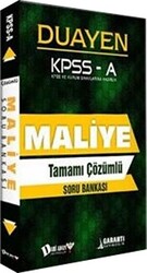 Duayen KPSS - A Maliye Tamamı Çözümlü Soru Bankası - 1