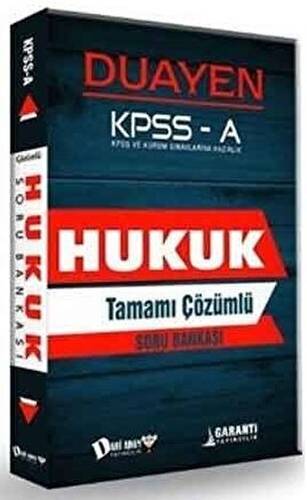 Duayen KPSS - A Tamamı Çözümlü Soru Bankası - 1