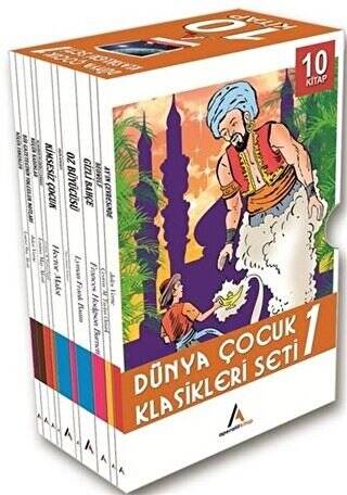 Dünya Çocuk Klasikleri Seti -1 10 Kitap - 1