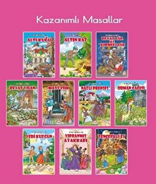 Dünya Klasik Masalları Seti 10 Kitap Takım Kutulu - 1