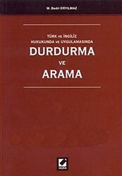 Durdurma ve Arama - 1