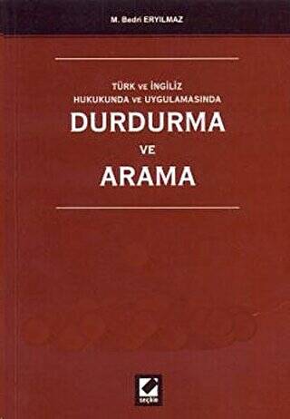 Durdurma ve Arama - 1