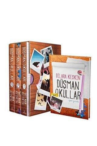 Düşman Okullar Serisi Set 3 Kitap - 1