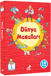 Düz Yazılı Dünya Masalları 10 Kitap Takım - 1