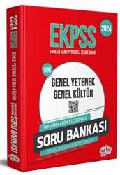 2024 EKPSS Tek Kitap Soru Bankası Karekod Çözümlü - 2