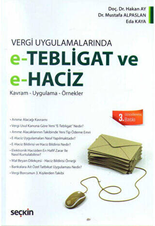 e - Tebligat ve e - Haciz - 1