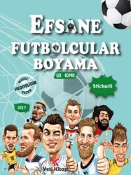 Efsane Futbolcular Boyama Kitabı - 1