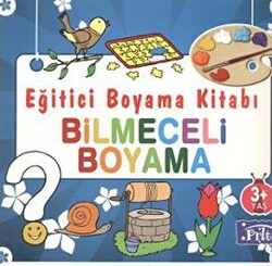 Eğitici Boyama Kitabı - Bilmeceli Boyama - 1