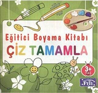 Eğitici Boyama Kitabı - Çiz Tamamla - 1