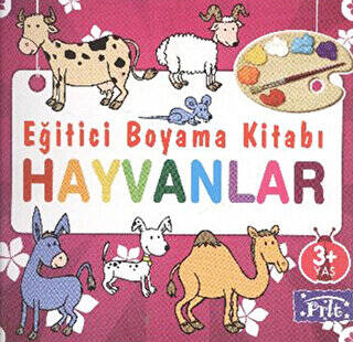 Eğitici Boyama Kitabı - Hayvanlar - 1