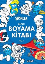 Eğitici Boyama Kitabı - Şirinler - 1