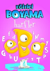 Eğitici Öğretici Boyama - Harfler - 1