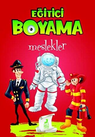 Eğitici Öğretici Boyama - Meslekler - 1