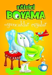 Eğitici Öğretici Boyama - Oyuncaklar Eşyalar - 1