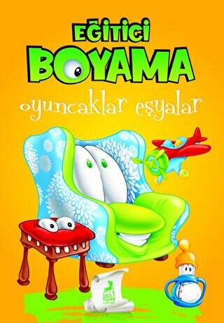 Eğitici Öğretici Boyama - Oyuncaklar Eşyalar - 1