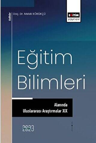 Eğitim Bilimleri Alanında Uluslararası Araştırmalar 19 - 1