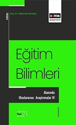 Eğitim Bilimlerı Alanında Uluslararası Araştırmalar - 4 - 1