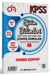 Eğitim Bilimleri Son 5 Yıl Çıkmış Sorular - 1