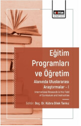 Eğitim Programları ve Öğretim Alanında Araştırmalar I - 1